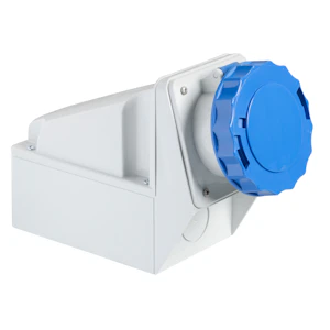 schneider electric Uttak stor veggb. 63a 3p+j 81179