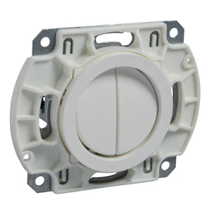 schneider electric Brytare 6+6-brytare, vit