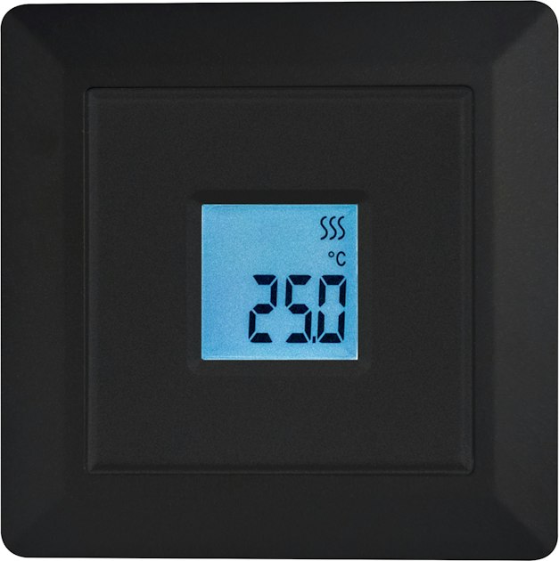 TERMOSTAT MTC3 MICROTEMP SVART MATT | Termostater og regulatorer ...