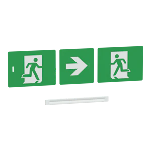 schneider electric Exiway light markeringslys piktogramsett+led linsedeksel
