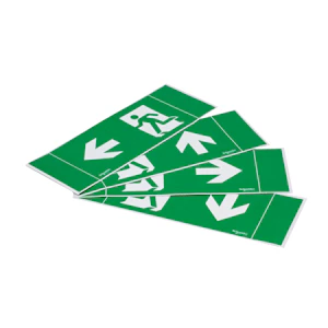 schneider electric Selvklebende piktogrammer for exiway trend h+v+o+n
