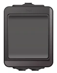 SWITCH ONNLINE 6/10A/250V/IP44 PPJ 0X BLACK
