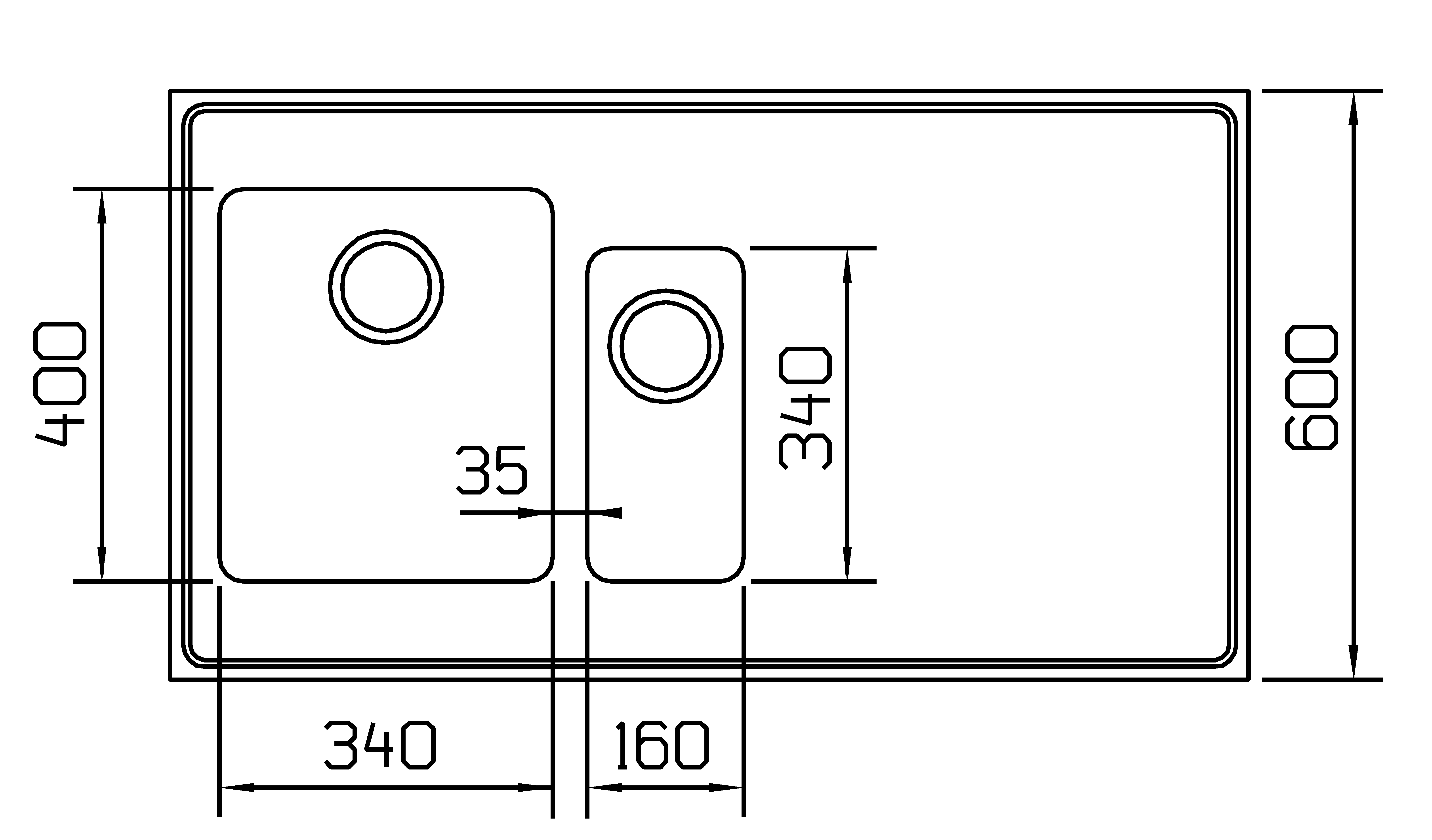 franke Worktop sink franke quatro-mp pellava 753-100 3