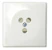 schneider electric Puhelinpistorasia pinta mv-9303 3-napainen suorakaide