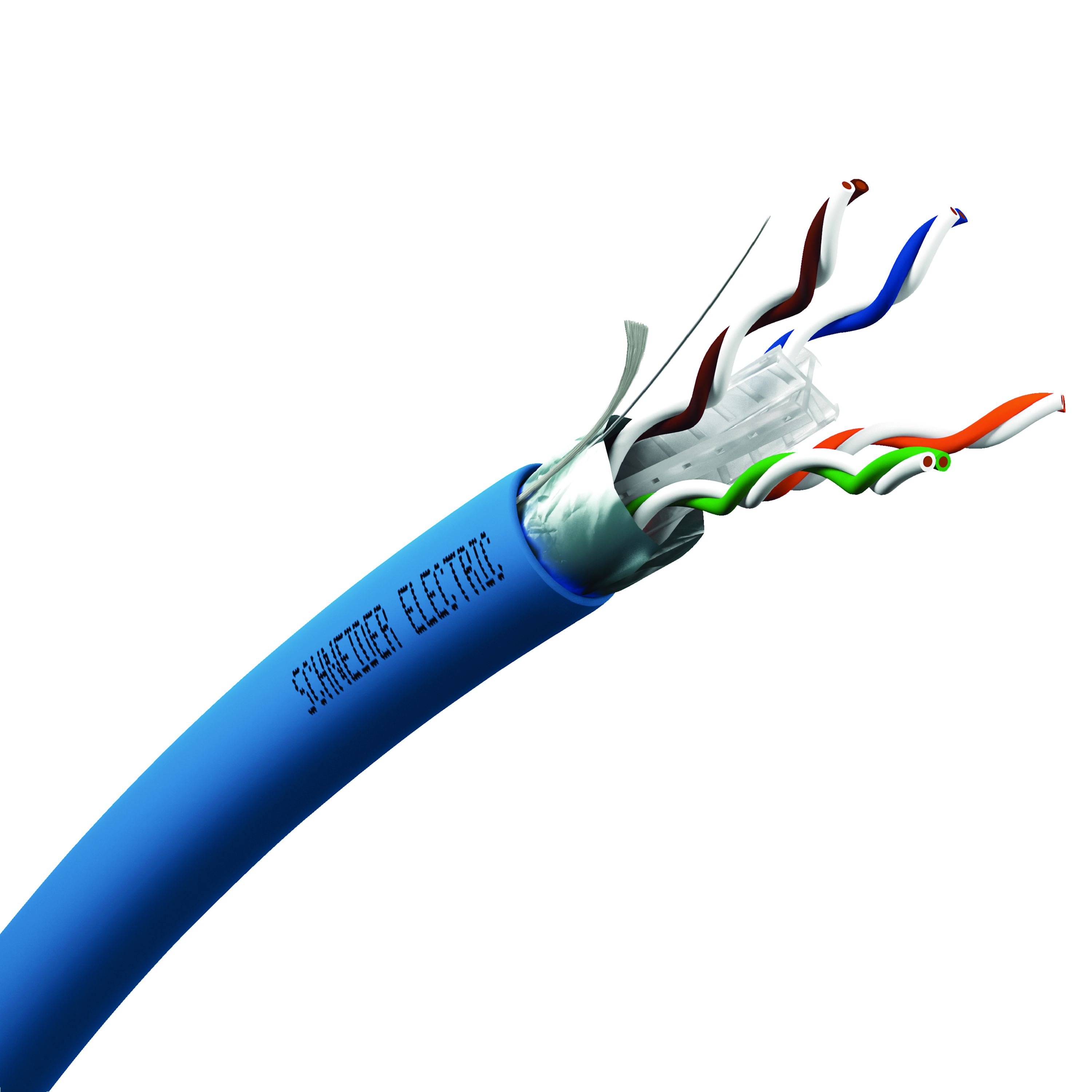 schneider electric Datakabel-hf cat6a cat6a f/utp 4p dca 500m b