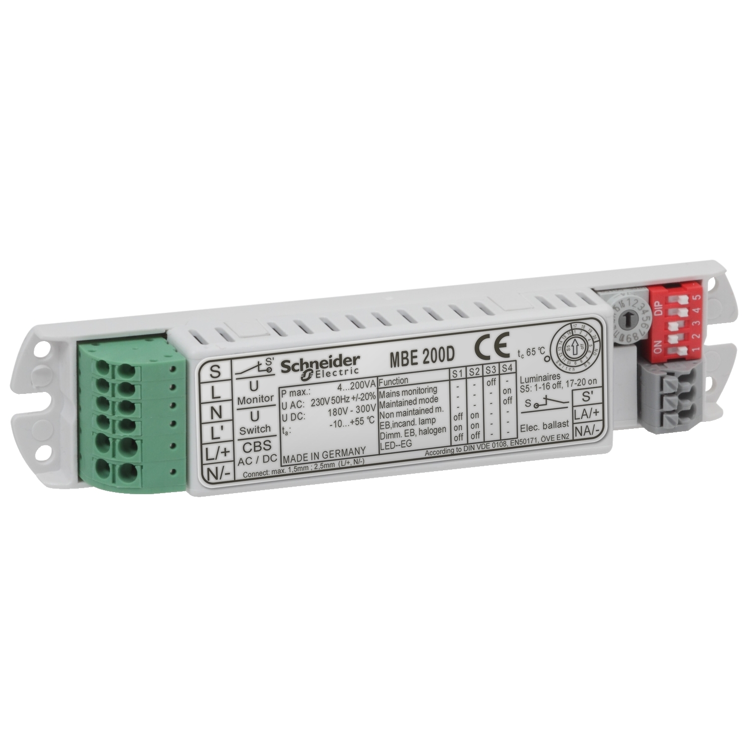 schneider electric Keskusyksikkötarvike epc virtalähde mbe200d