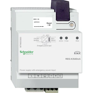 schneider electric Knx strømf 640 m/batt.tilk din mtn683890
