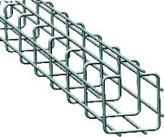 WIRE MESH CABLE TRAY DEFEM 75X75 C-PROFILE ELECTROZINK