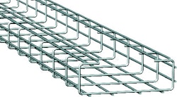 WIRE MESH CABLE TRAY DEFEM 220X800 C-PROFILE ELECTROZINK