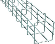 WIRE MESH CABLE TRAY DEFEM 120/130 ACID-PROOF Z-PROFILE