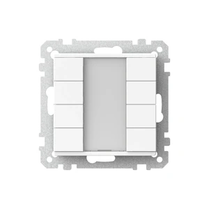 schneider electric Exxact knx trykk 8-knapp hvit wde002935