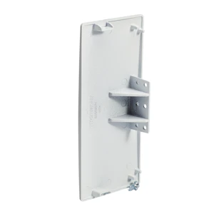 schneider electric Ändstycke alum. vit inka es 161 alv