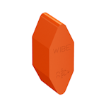 28 PL ENDEPLUGG ORANGE 709019 WIBE