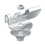 CEILING CLAMP B48 M8 ZINC PLATED
