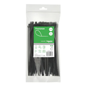 schneider electric Johdinside thorsman 200x4.8mm musta 100 kpl