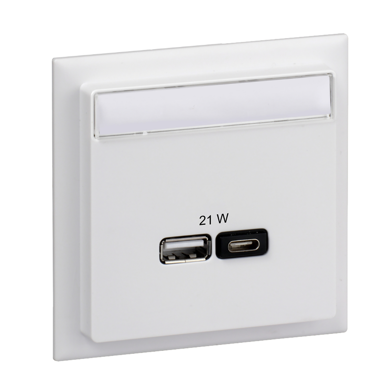 CYB USB A+C 21W PD PPS Hvit