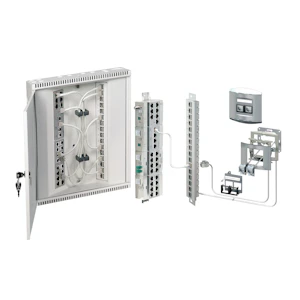 schneider electric Ristikytkentäkesk. lexcom home teräskotelo 14 pinta/uppo