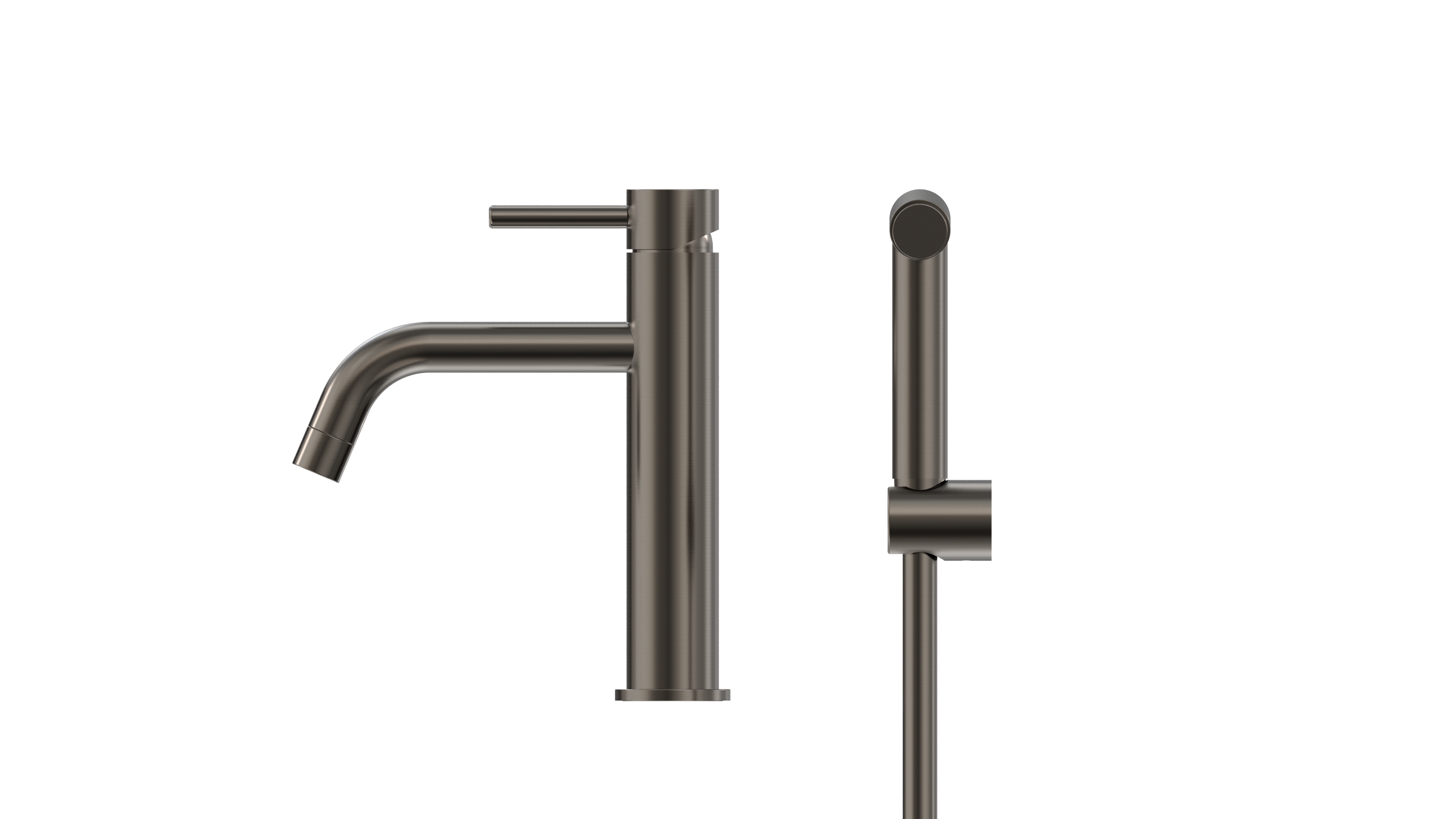 BASIN FAUCET INOX A1 BIDET GUN METAL