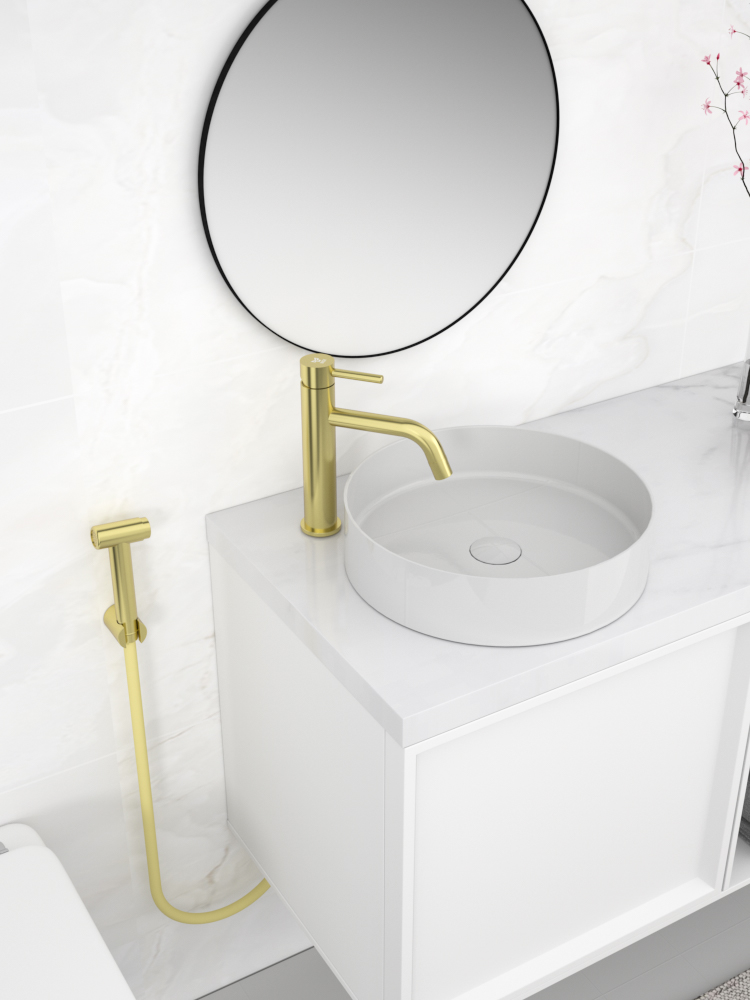 tammiholma Basin faucet inox a1 bidet light gold