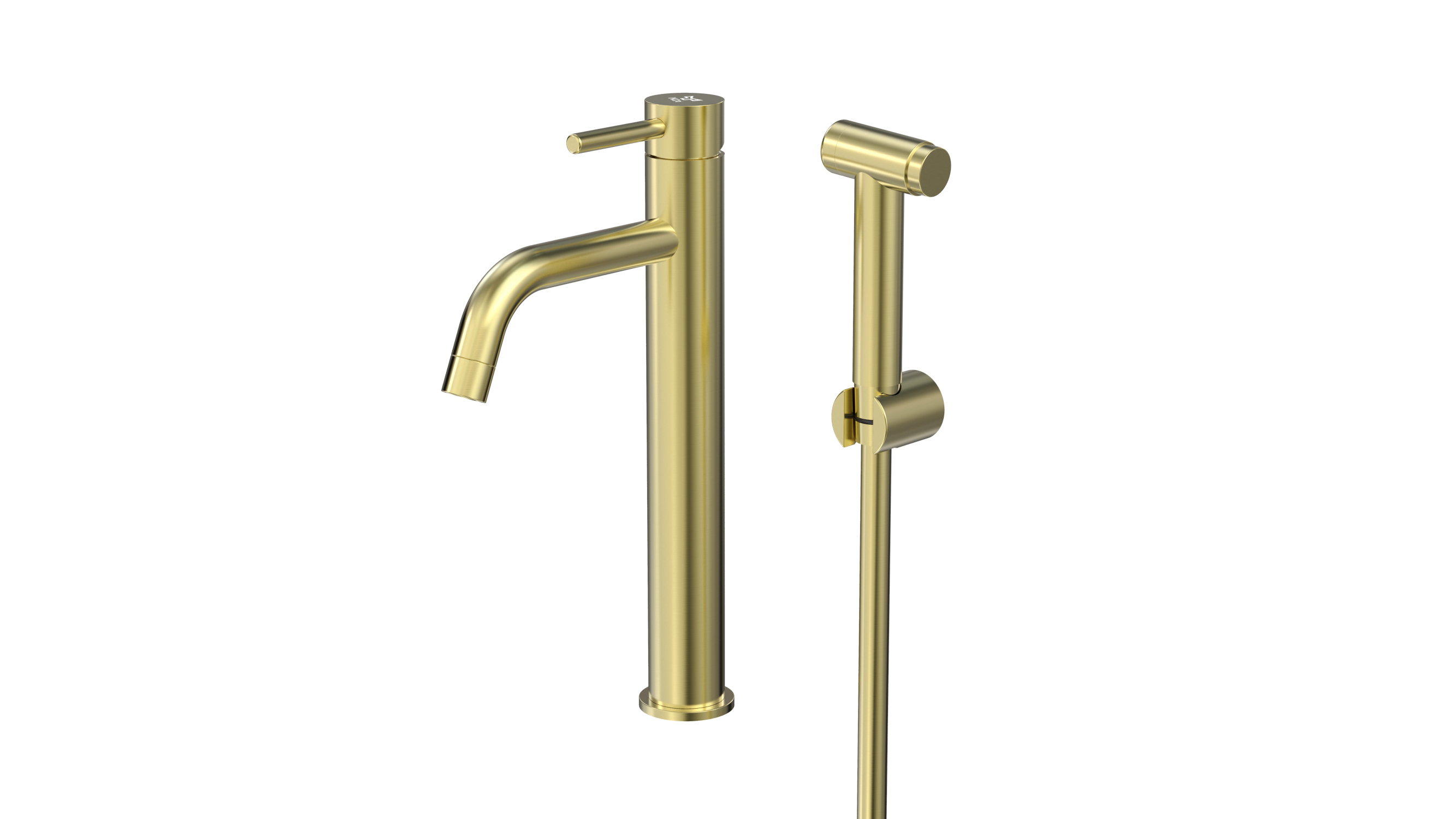 tammiholma Basin faucet inox q1 tall bidet light gold