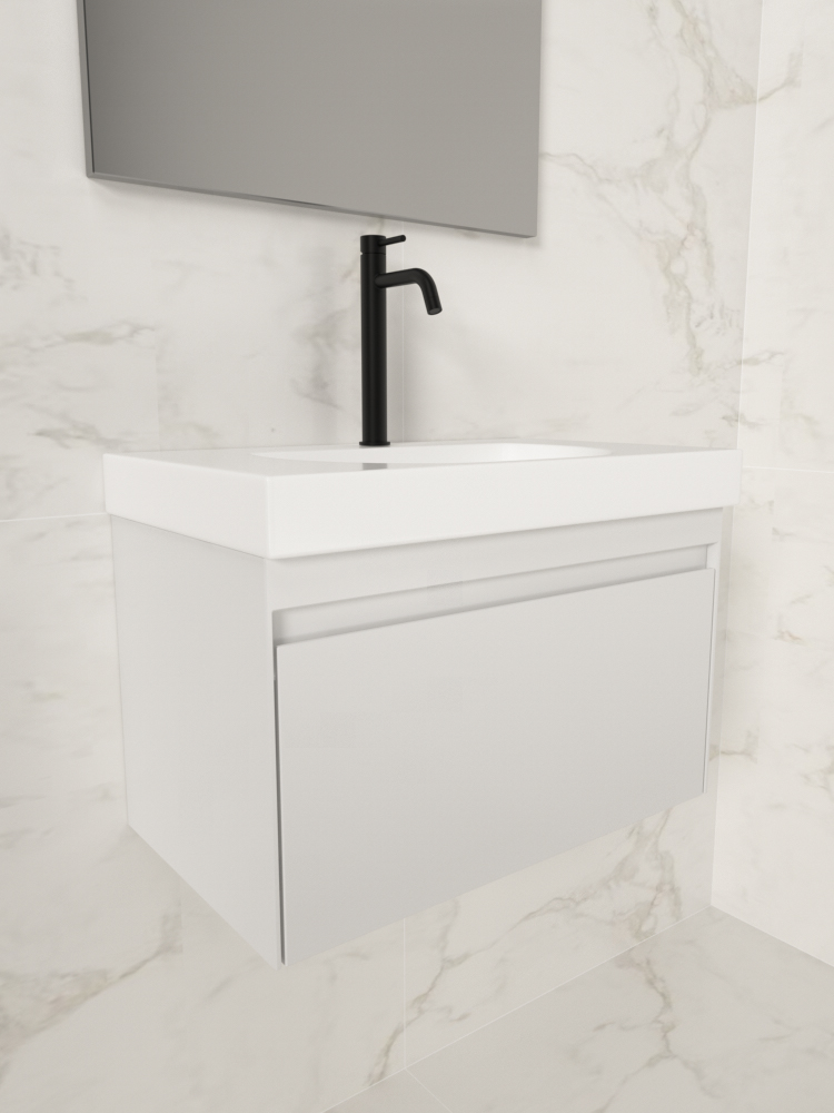 tammiholma Basin faucet inox q1 tall matt black