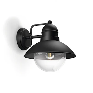 philips Vegglampe hoverfly sort 230v