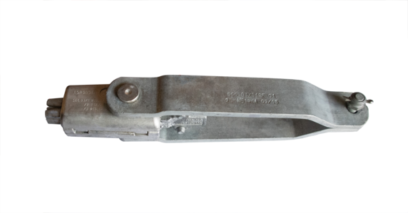 Kileavspenningsklemme Cu liner Ø10,5-12,5 Bolt S19
