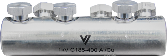 Skruskjøtehylse 1kV 185-400mm²