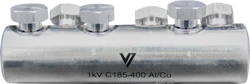 Skruskjøtehylse 1kV 185-400mm²