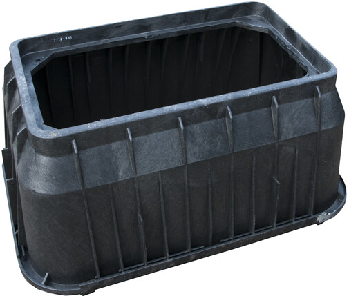 SW1730-18 Box Svart HDPE