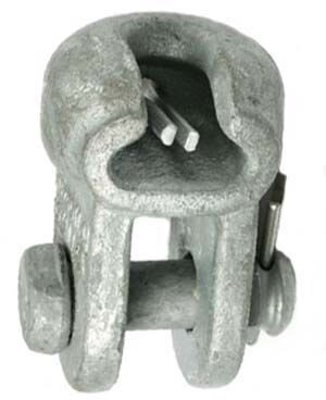 Kulehake med gaffel 20mm bolt