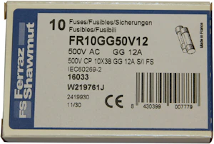 melbye Sikring catridge 12a 10,3x38mm