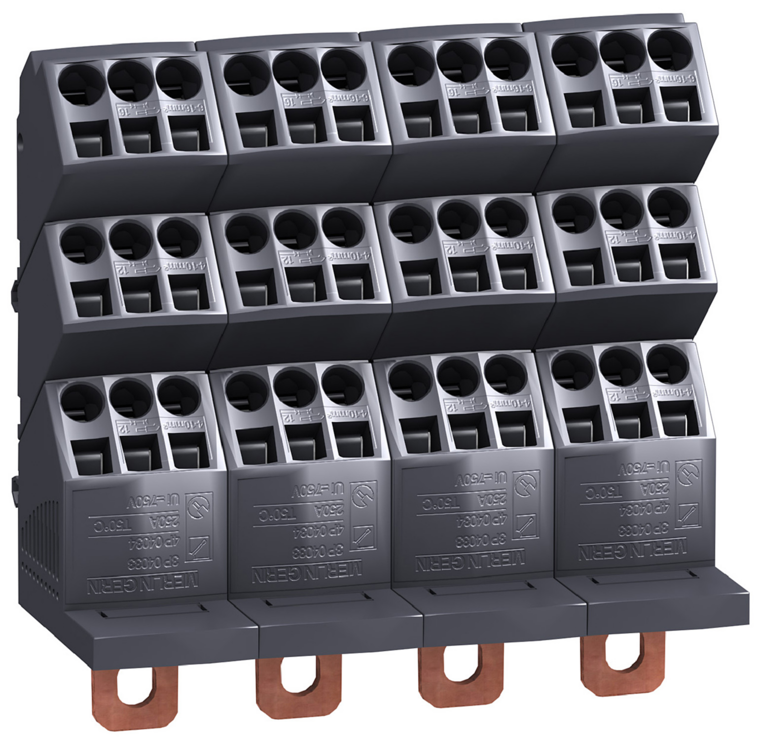 LINERGY DP(POLYBLOCK) 250A 4P-36HULL G/P