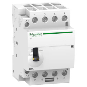 schneider electric Kont. ict40a 4no/m.br 240vac a9c21844