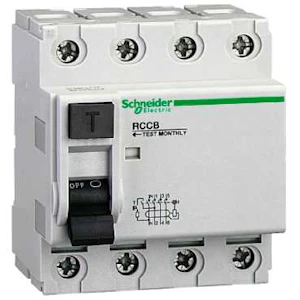 schneider electric Vikavirtasuojakytkin schneider 23054 4x80a 300ma