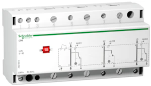 schneider electric Cds maksvokter, 3 kanal 3 fas