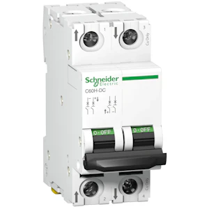schneider electric Aut.sikr c60h-dc 5a 2p/c a9n61525