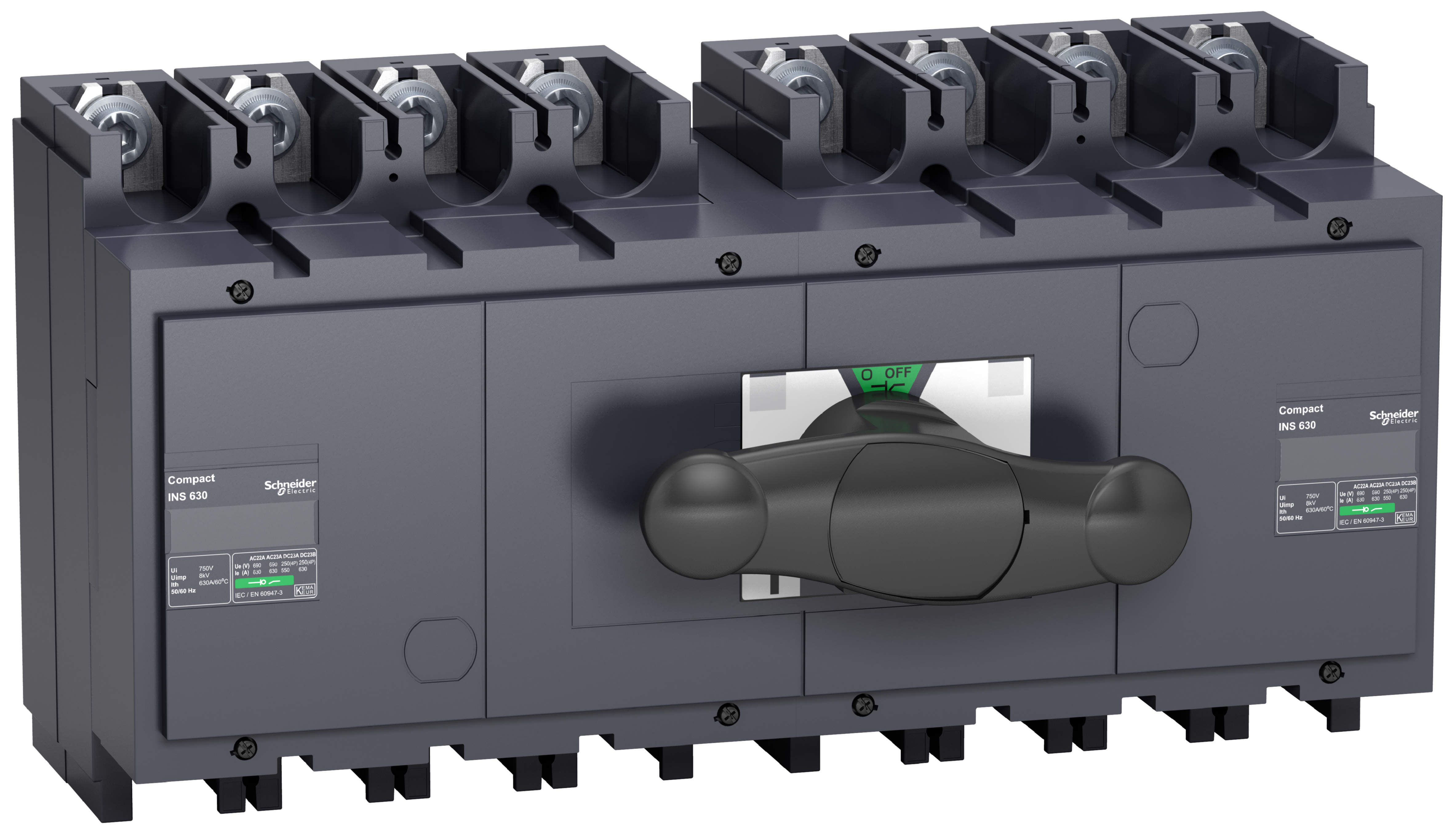 LASTBRYTER OMKOBLER INS400 4P