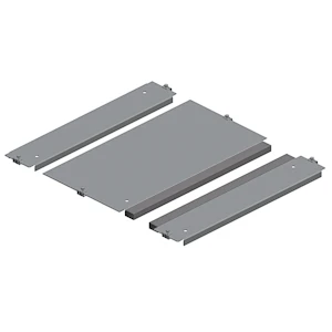 schneider electric Spacial sf - 2-delt flensplate festes med klips - 700x500 mm