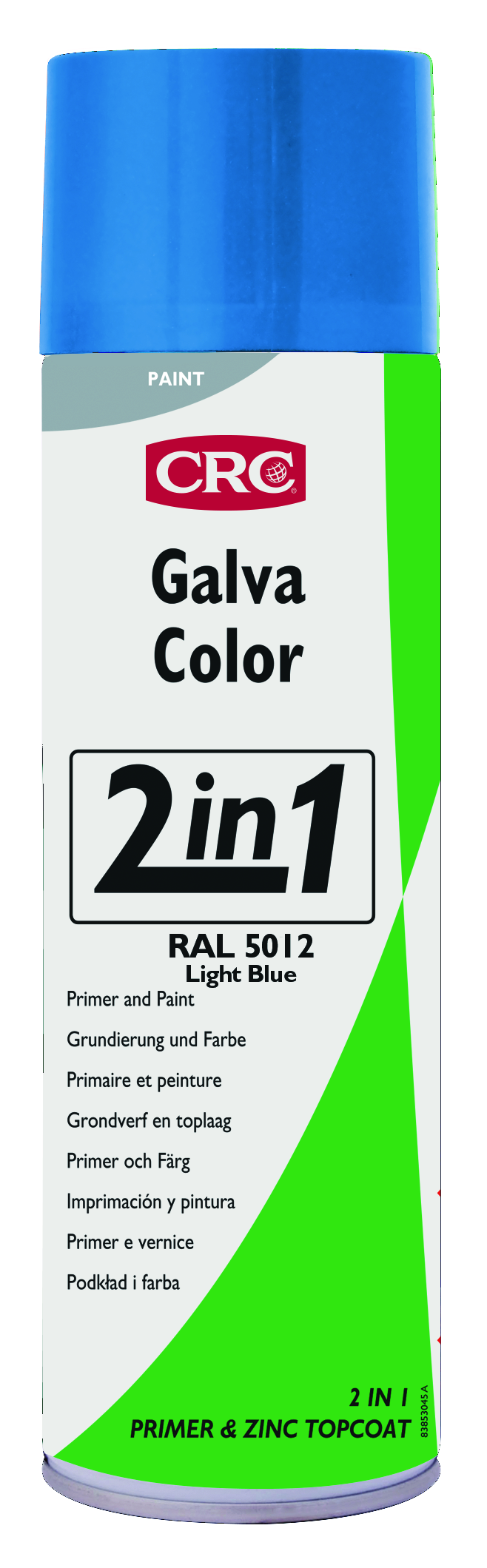 GALVACOLOR CRC 500ml RAL5012 BLÅ
