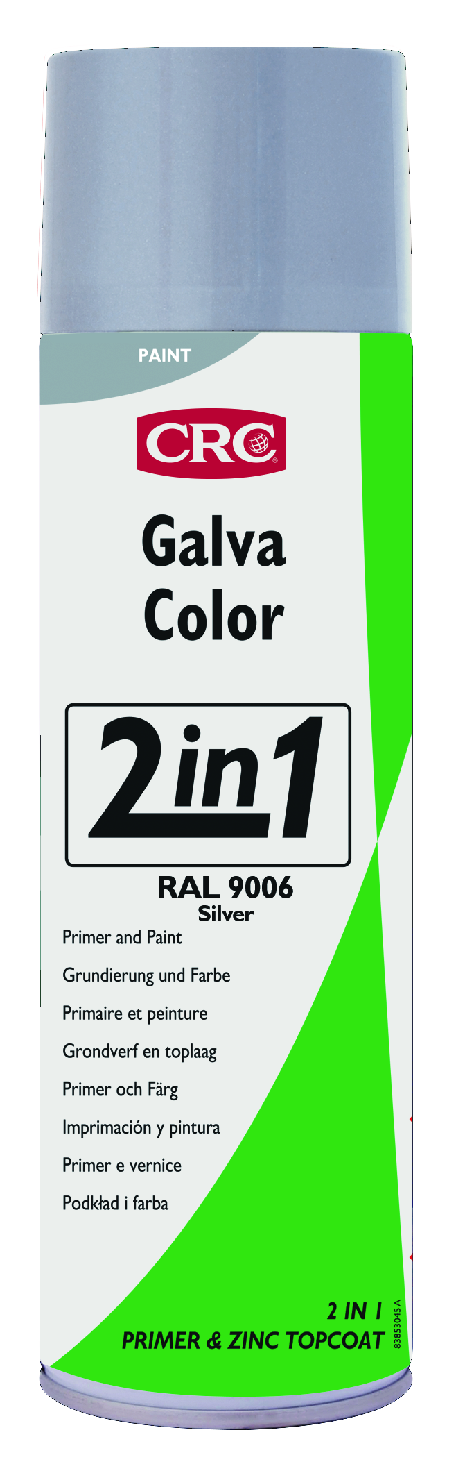 GALVACOLOR CRC 500ml RAL9006  SILVER