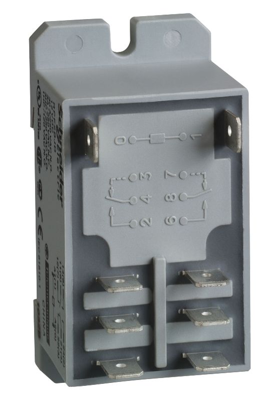 schneider electric Power relay zelio 24vdc 2c/o 30a