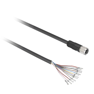 telemecanique Kabel m12 hun skjermet 12 l 5m