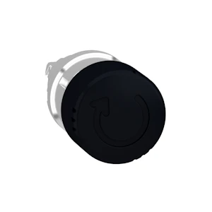 schneider electric Sopphode trykk/vri sort ø30mm zb4bs42