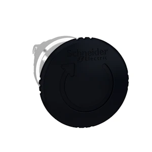 schneider electric Sopphode trykk/vri sort ø40mm zb4bs52