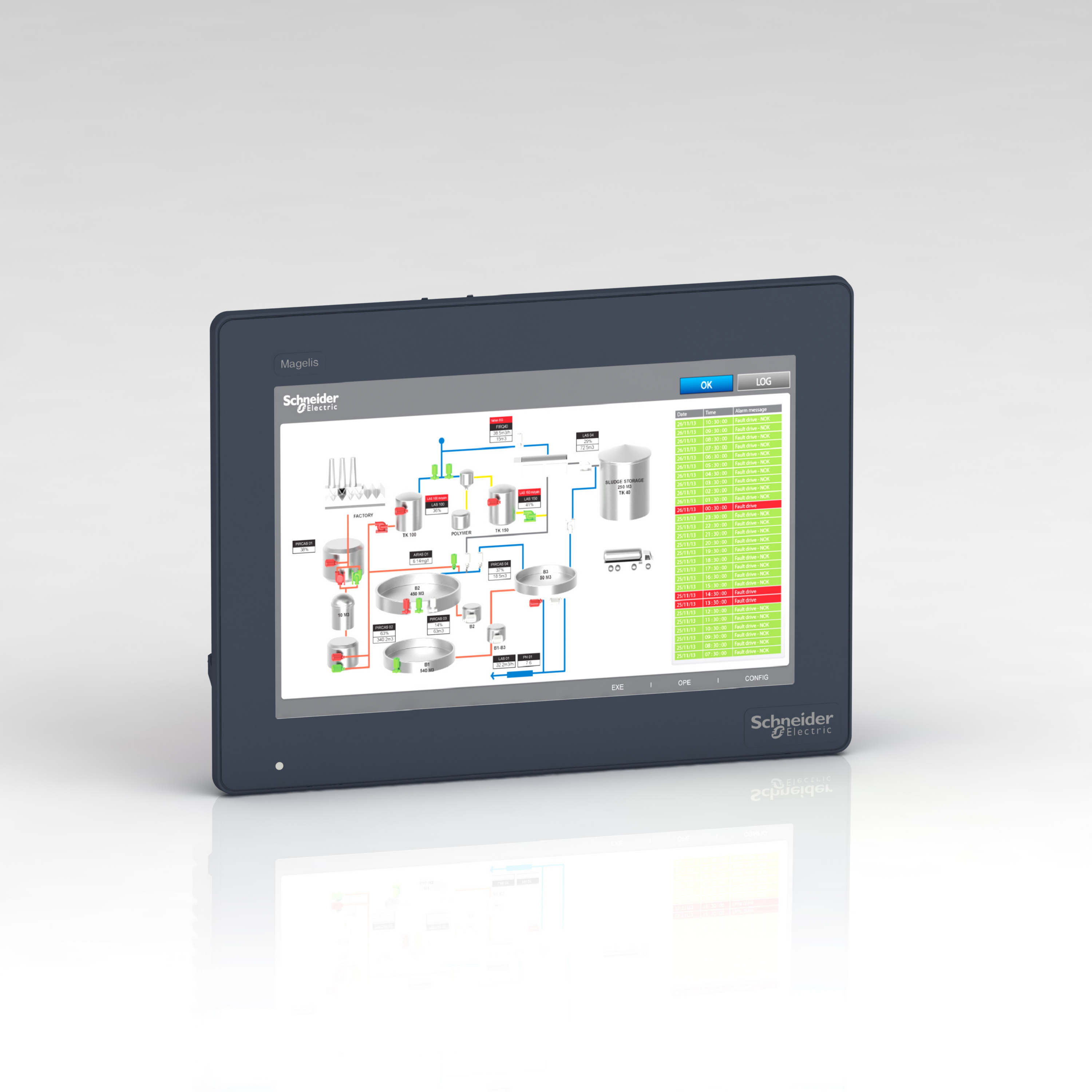 schneider electric Panel 10tum touch wxga