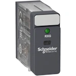 RXG pluggrelé m/LED 2 C/O 5A 24VDC forsyning