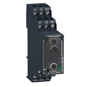 schneider electric Tidsrelé puls (one-shot) 50ms-300t 2 c/o 8a 24-240v