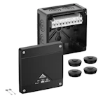 JUNCTION BOX INDUSTRIAL ABOX PRO 060-6MM2/SW BLACK