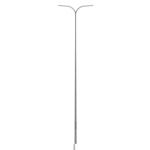Conical pole with 2 arm T110B108